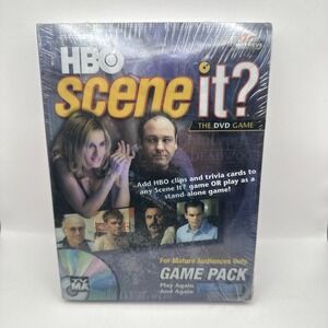 HBO Scene It? The DVD Game Pack Brand New Sealed Trivia Board Game Mattel
